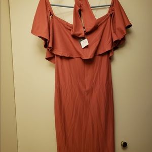 Off shoulder dress